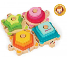 Steckpuzzle Schildkröten (Holz)